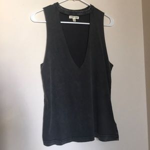 Silence + Noise Grey Tank
